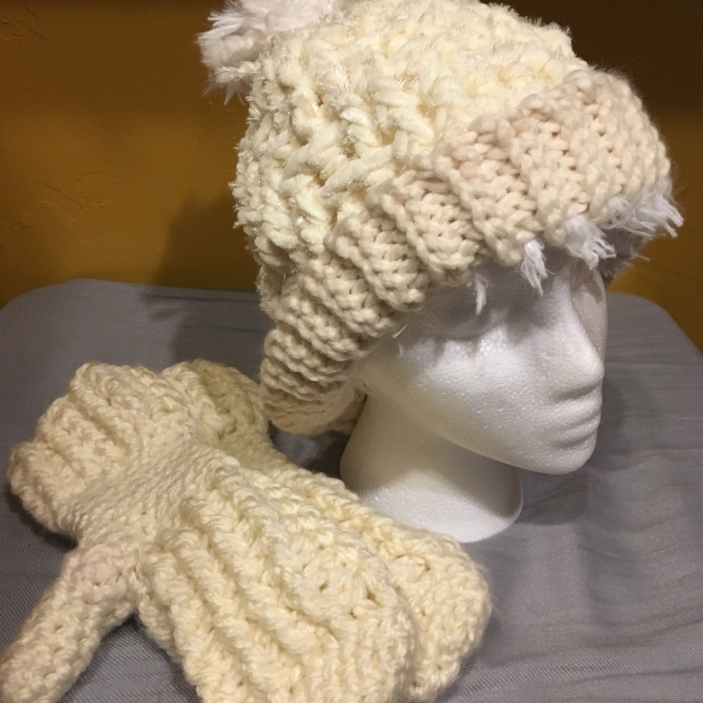 hat and mitten set